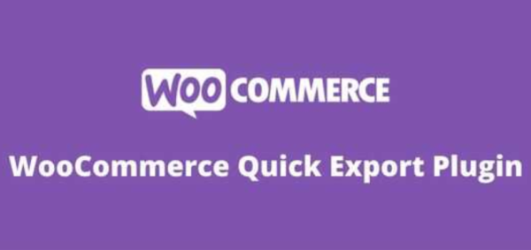 WooCommerce Quick Export Plugin GPL WooCommerce Quick Export Plugin GPL