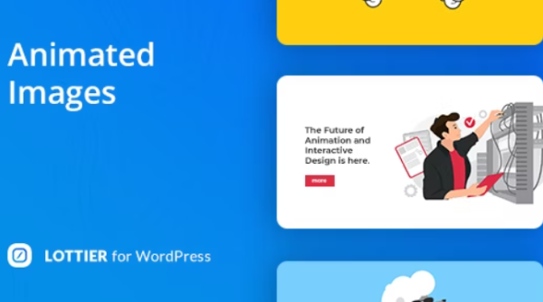 Lottie Animated Images for WordPress Editor Lottie Animated Images for WordPress Editor