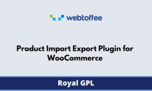 Product Import Export Plugin for WooCommerce GPL